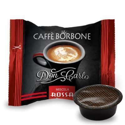 100 Capsule Caffè Borbone Don Carlo Miscela Rossa Compatibili Lavazza A Modo Mio