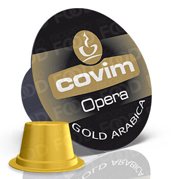 100 Capsule Covim Opera Gold Arabica Compatibili Lavazza Blue