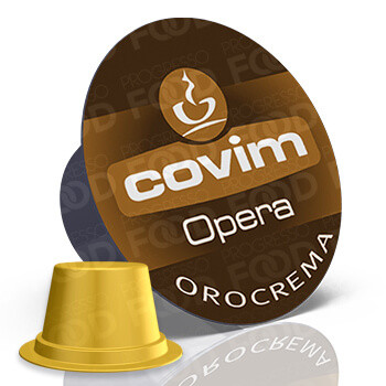 100 Capsule Covim Opera Orocrema Compatibili Lavazza Blue