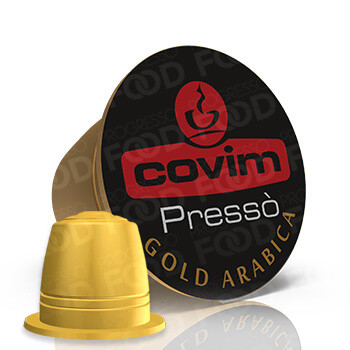 100 capsule Covim Pressò Gold Arabica compatibili Nespresso