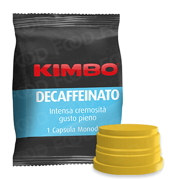 100 Capsule Kimbo Caffè Adesso Decaffeinato compatibili Espresso Point