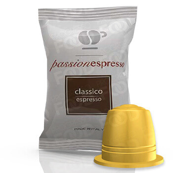 100 Capsule Lollo Caffè PassioNespresso Classico Espresso Compatibili Nespresso